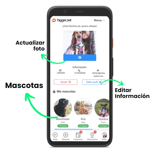 Comprar placa Tagger Pet